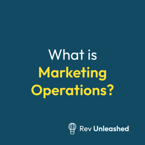 What is Marketing Ops